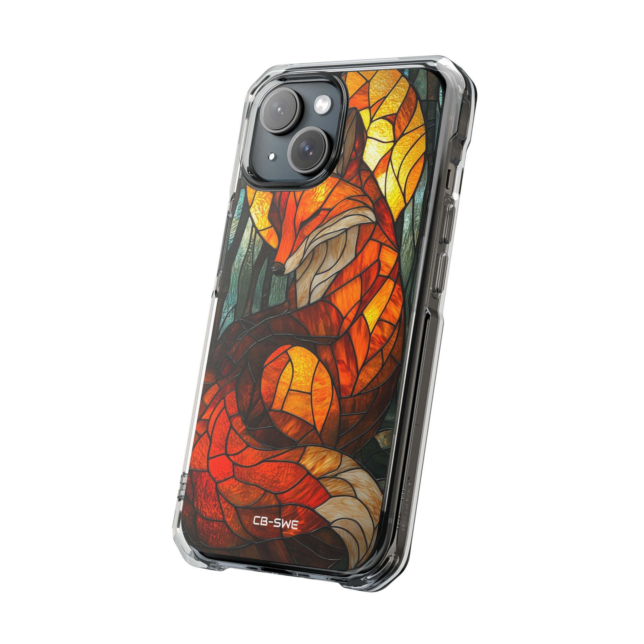 Fox Rests Under Sun iPhone Case - Impact