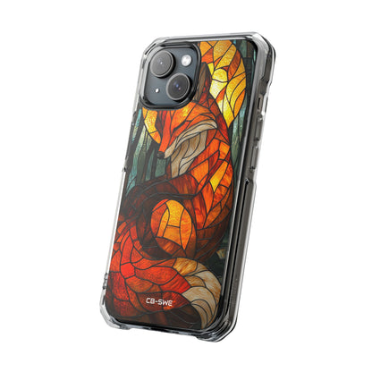 Fox Rests Under Sun iPhone Case - Impact