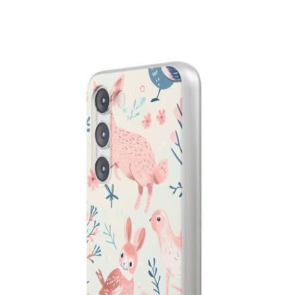 Pastel Whimsical Nature - Flexi Samsung S23 Phone Case