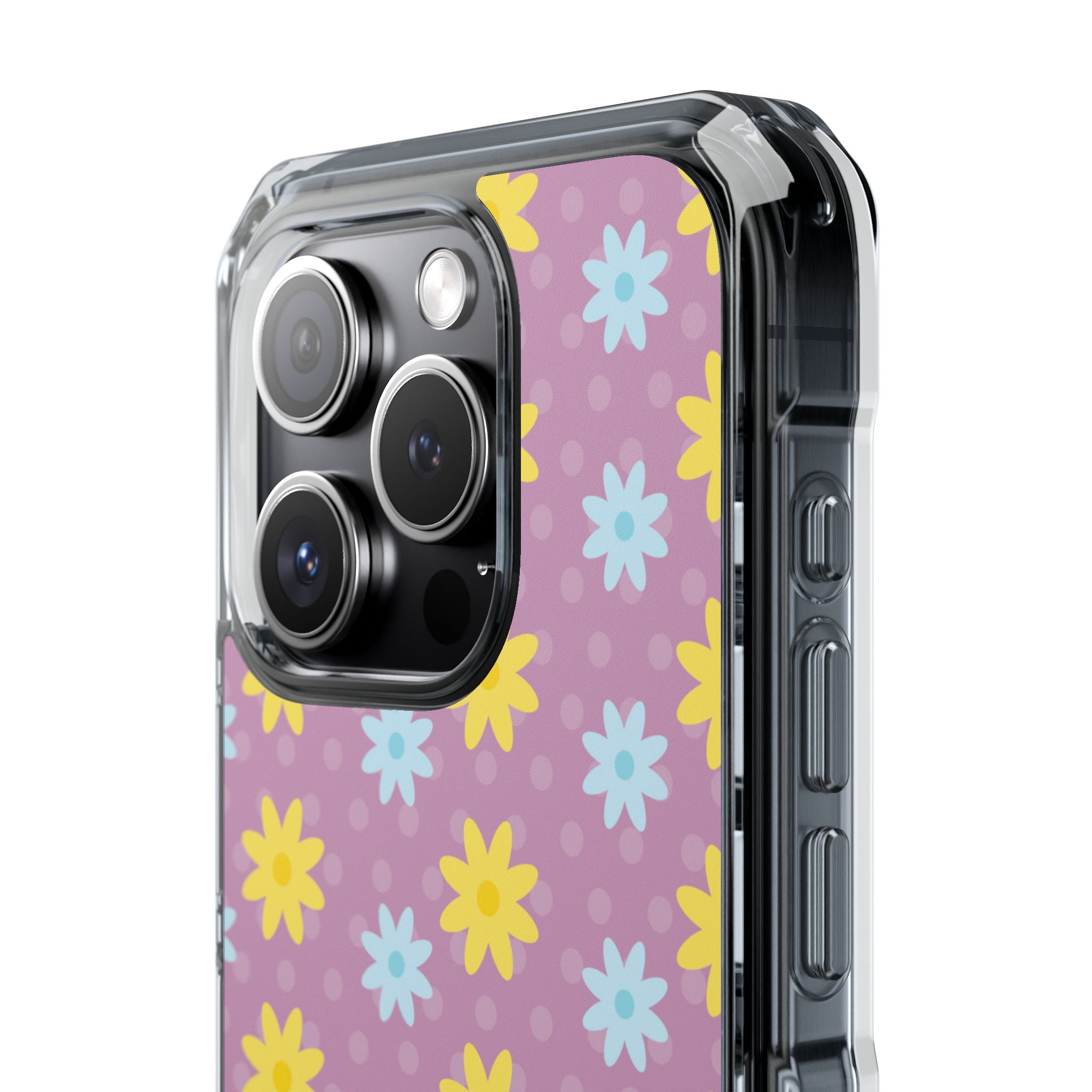 Flower Dots Dance iPhone Case - Impact
