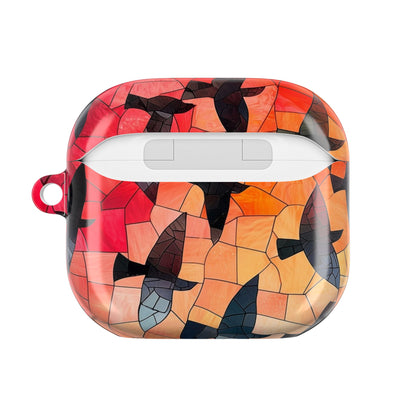 Värjätyt lasi- linnut - AirPods Case