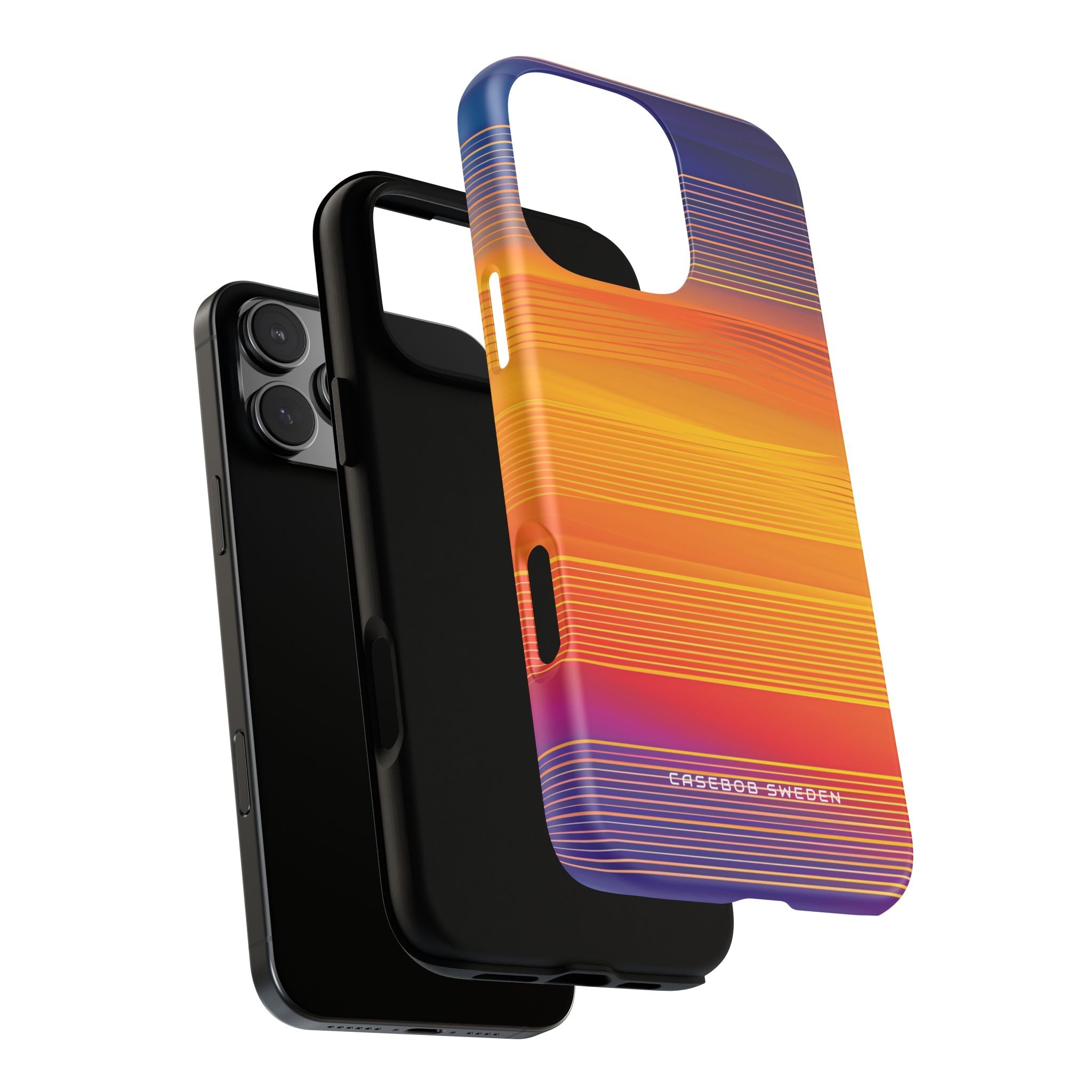 Gradient Sunset Flow iPhone 16 - Tough Phone Case