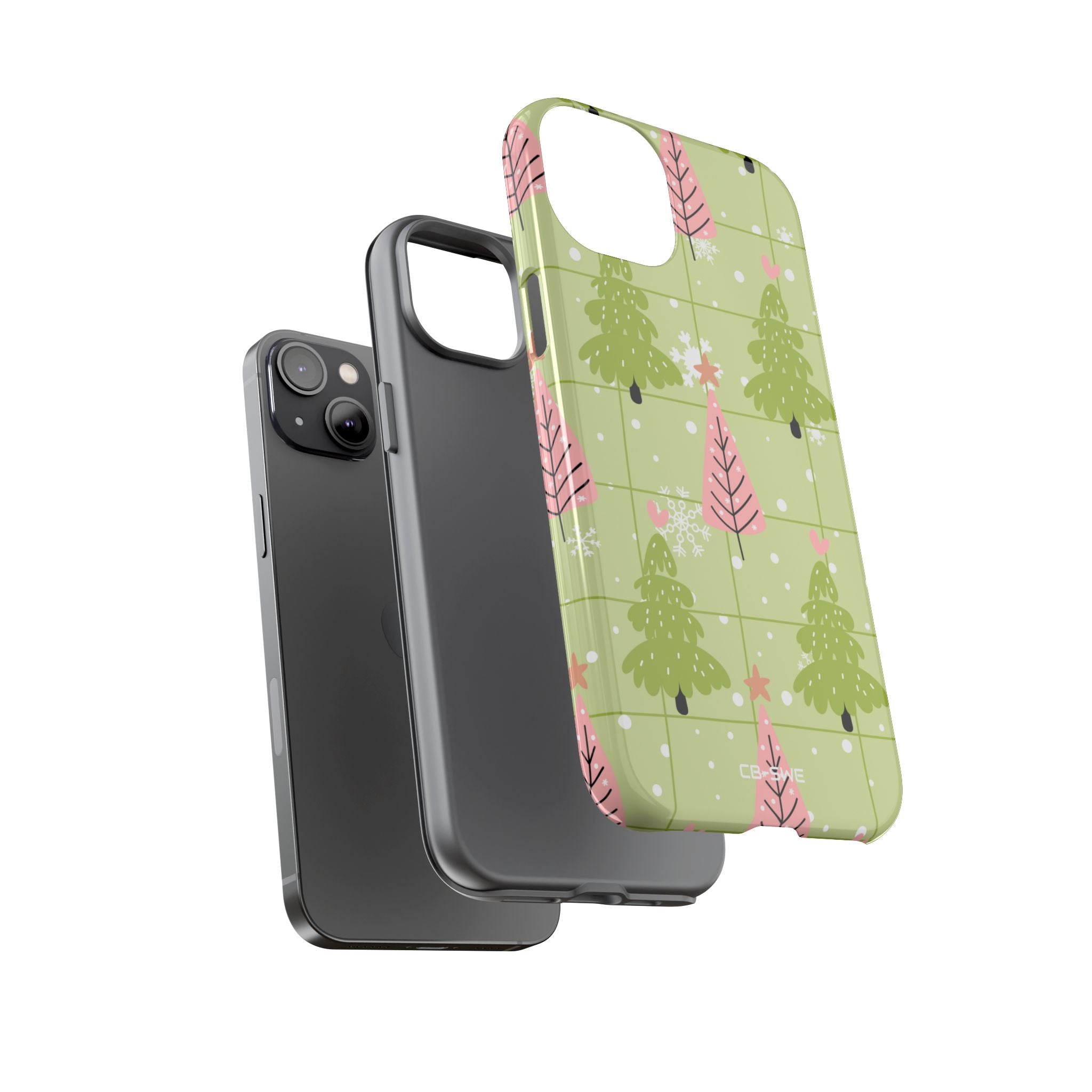 Whimsical Trees Dance - iPhone Case