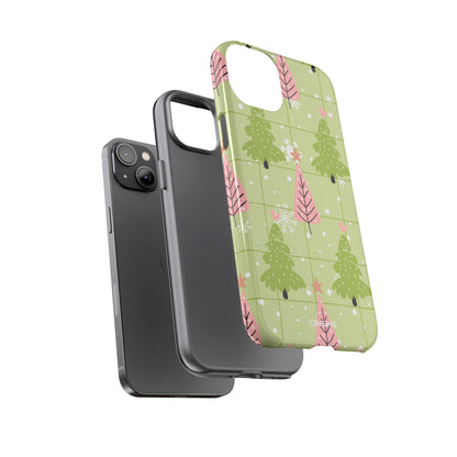 Whimsical Trees Dance - iPhone Case
