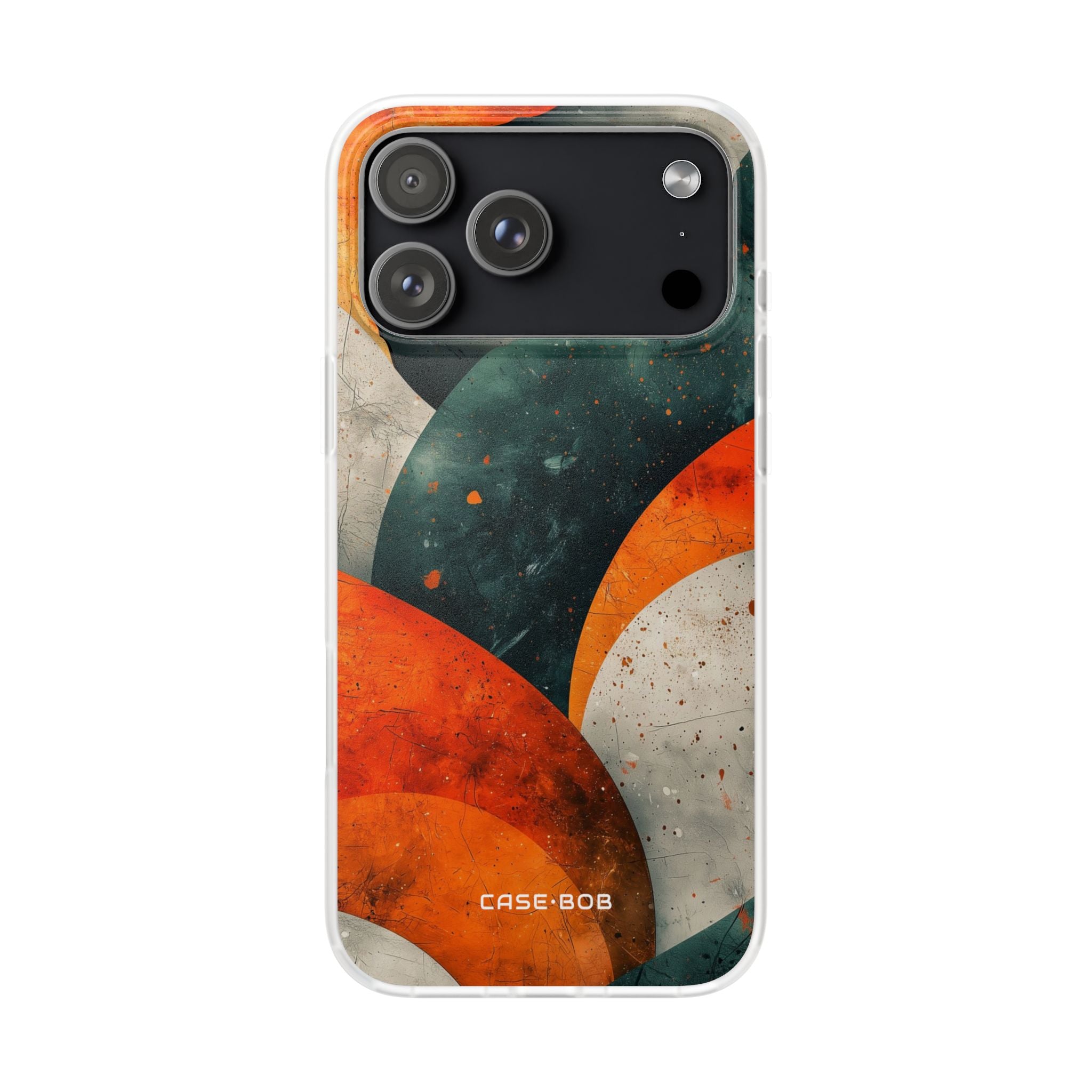 Crimson Wave iPhone 17 Pro Max Case - Soft