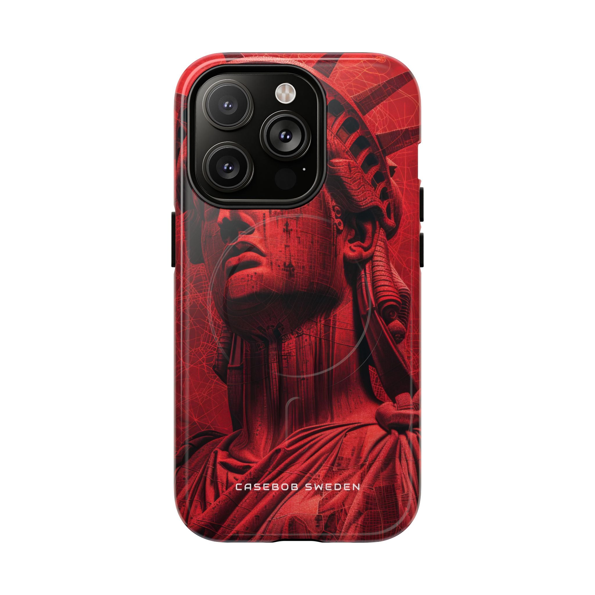 Zen Red Liberty Vision iPhone 14 | Tough+ Phone Case