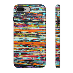 Oil painting - Stripe - Protective Phone Case