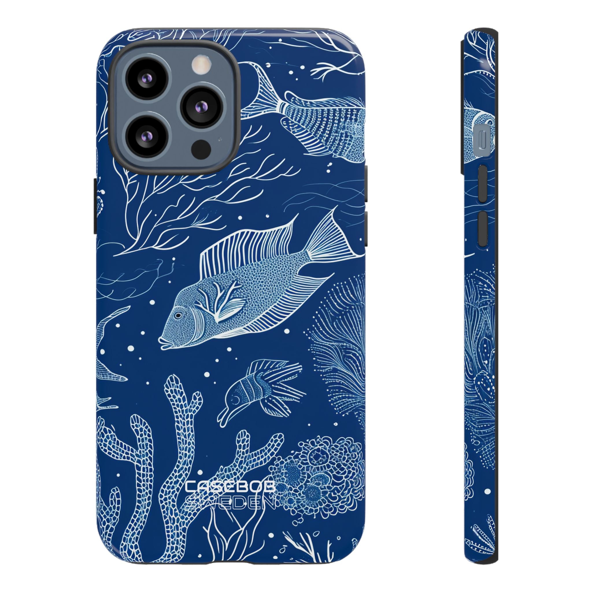 Blue Coral Garden iPhone 13 - Tough