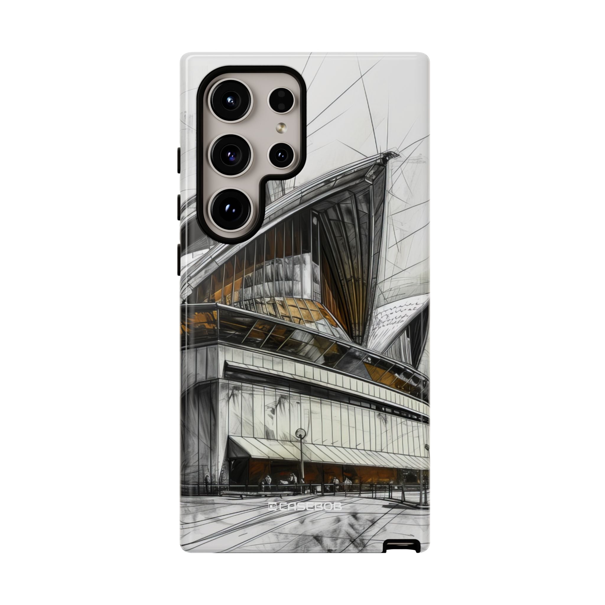 Architectural Elegance in Gray - For Samsung S24