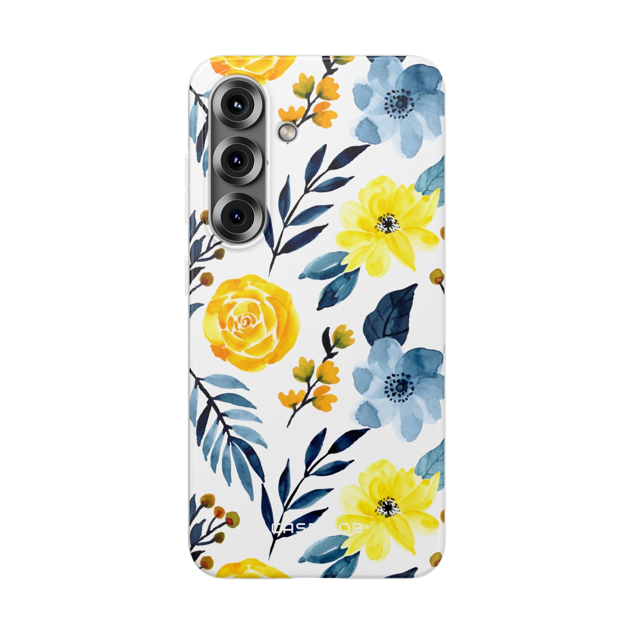 Golden Bloom Samsung S25 Plus Case - Soft