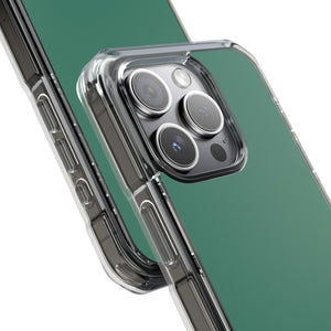 Viridian Green | Phone Case for iPhone (Clear Impact Case - Magnetic)