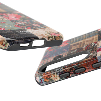Patchwork Floral Quilt Samsung S25 - Tough