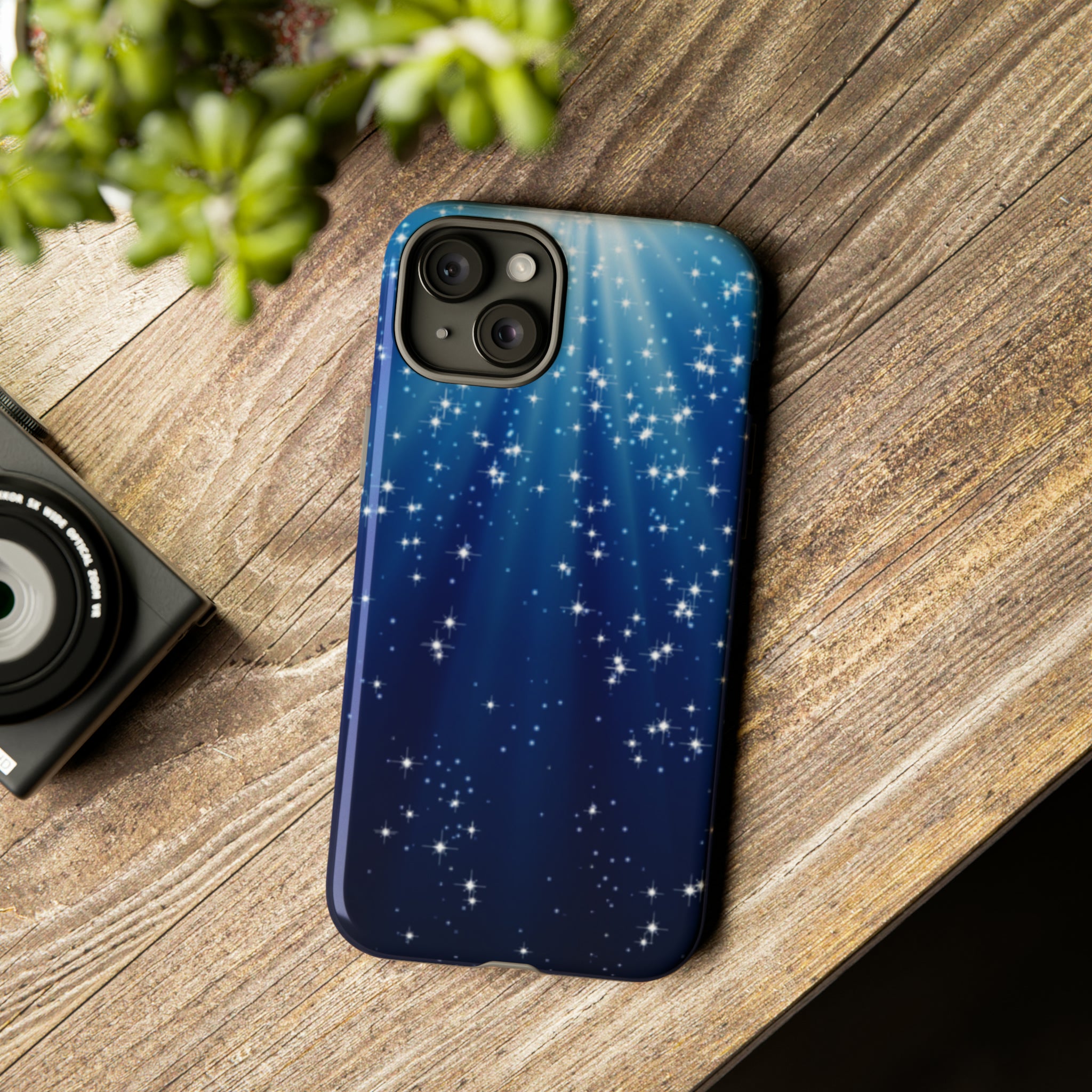 Stars Blue Sky - Protective Phone Case