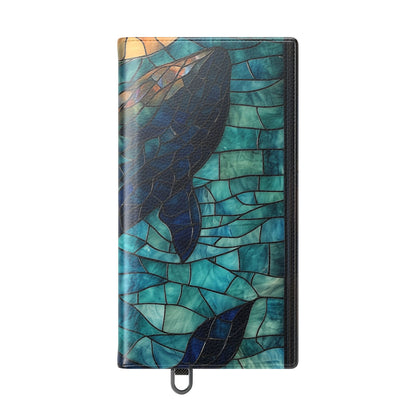 Blue Whale Mosaic - Samsung S24 Ultra Case - Wallet