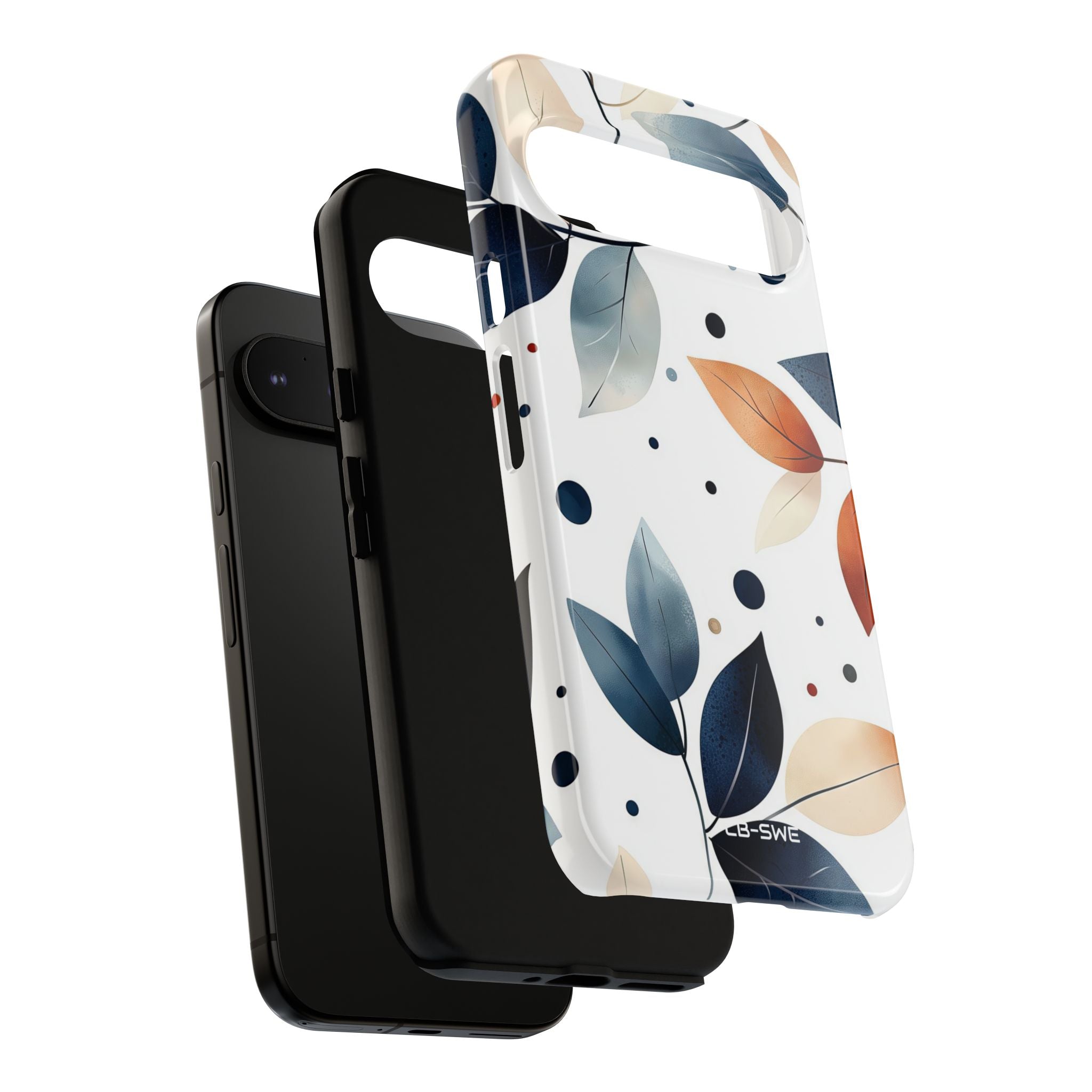 Leaves And Circles - Google Pixel Case