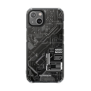 Circuit Overdrive - Phone Case for iPhone (Clear Impact - Magnetic)