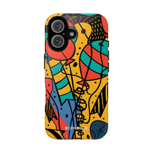 Joyful Whimsy in Vibrant Yellow - for iPhone 16