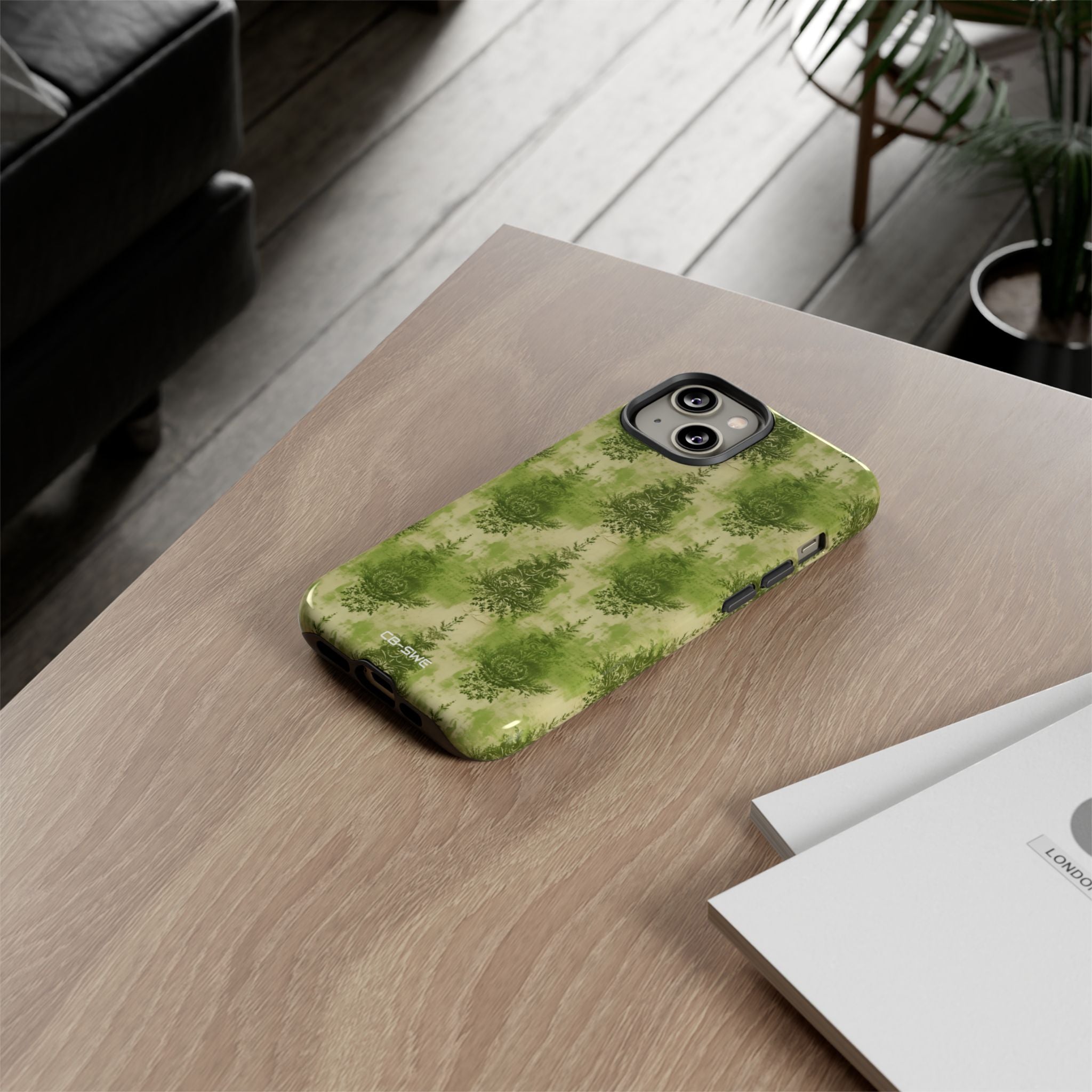 Green Leaves Whisper - iPhone Case