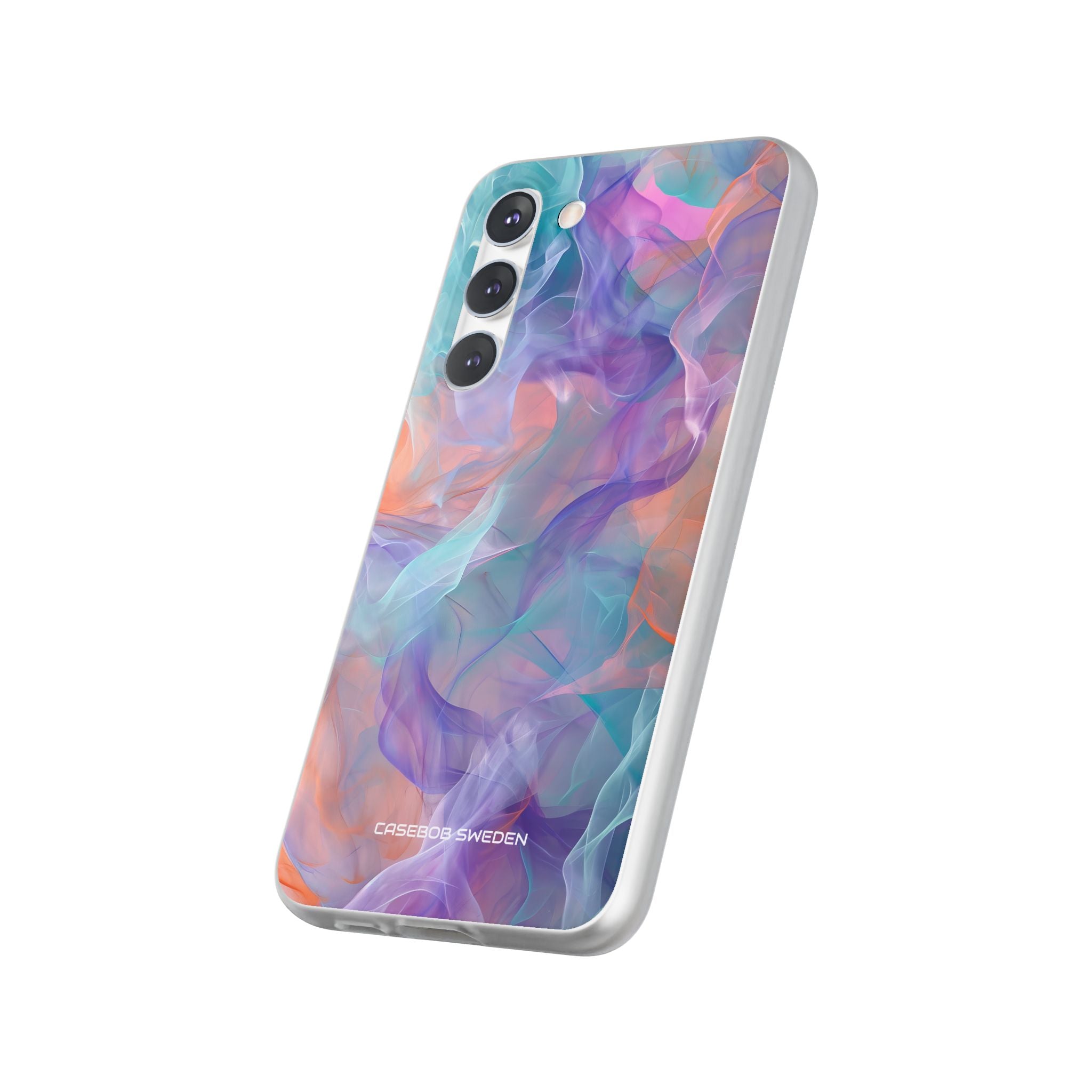 Dreamy Teal Flow - Flexi Samsung S23 Phone Case