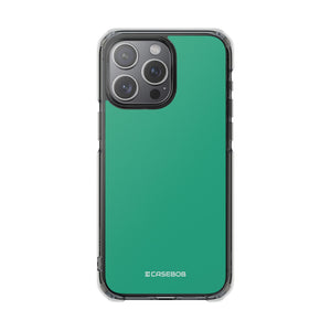 Jungle Green | Phone Case for iPhone (Clear Impact Case - Magnetic)