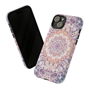 Symmetric Mandala Harmony - Protective Phone Case