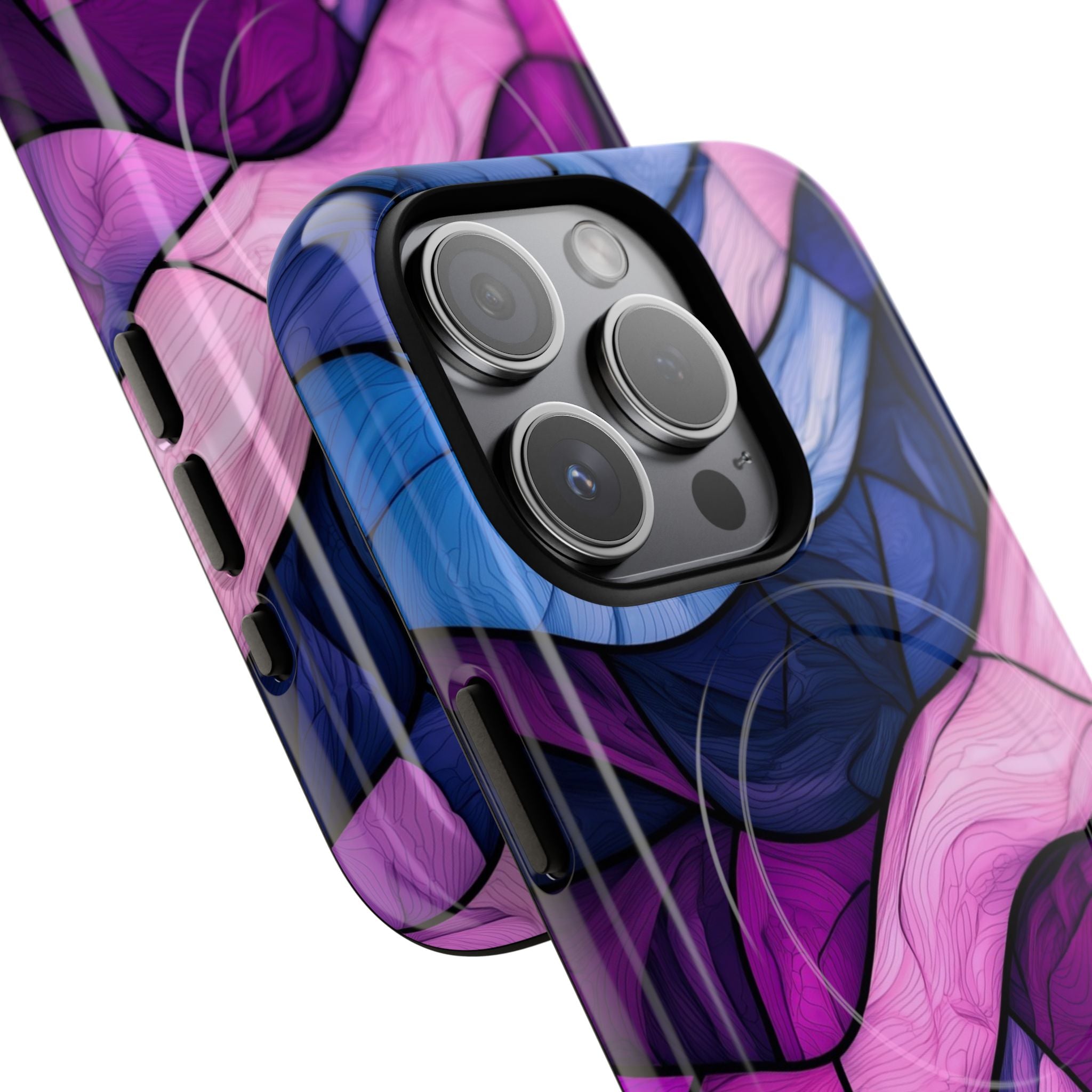 Wavelike Glow iPhone 15 Pro Case - Tough+