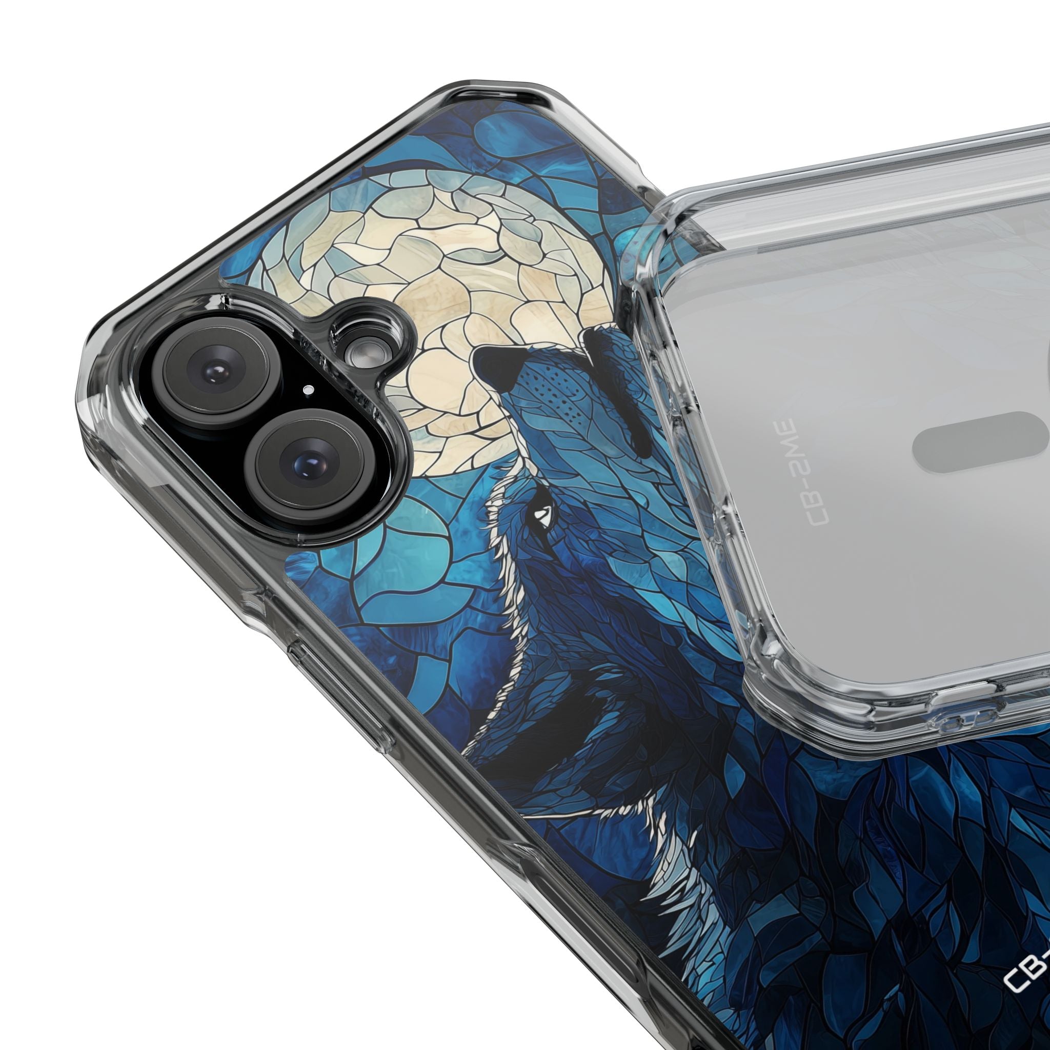 Wolf Howls Moonlight iPhone Case - Impact