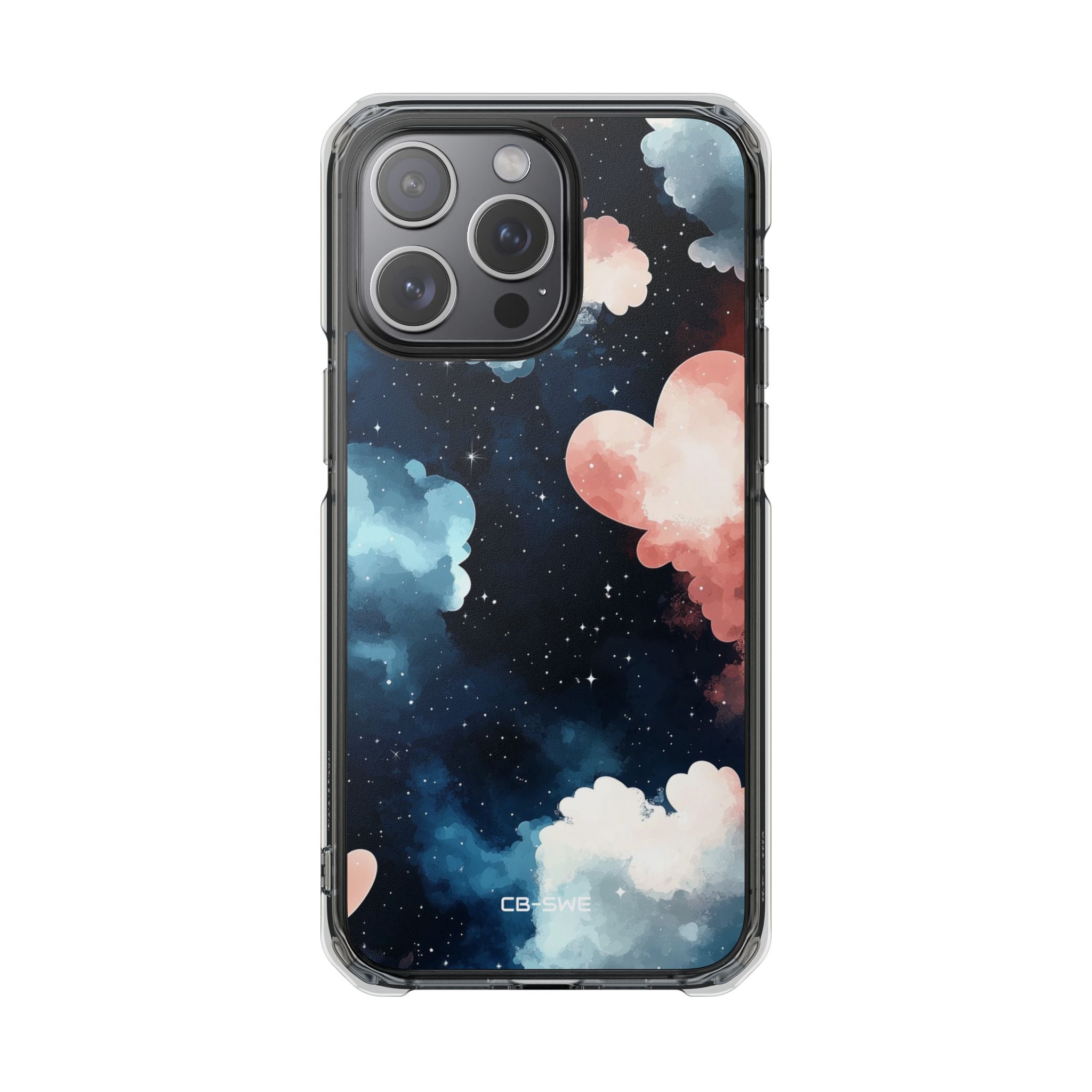 Hearts Float Dreamily iPhone Case - Impact