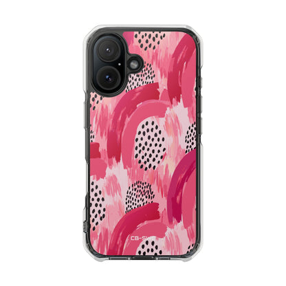 Vibrant Brushwork Dance iPhone Case - Impact