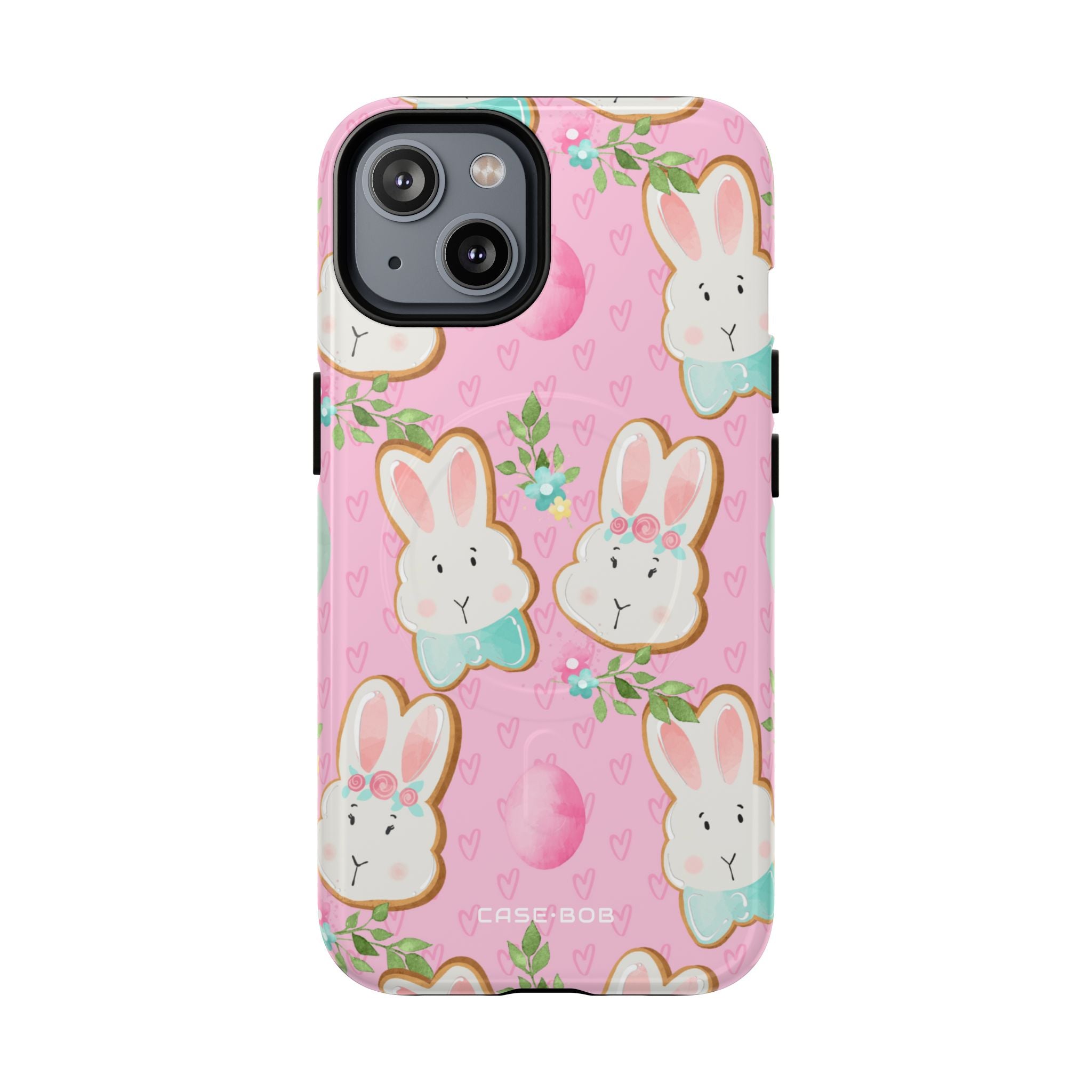 Bunny Blossom iPhone 14 Case - Tough+