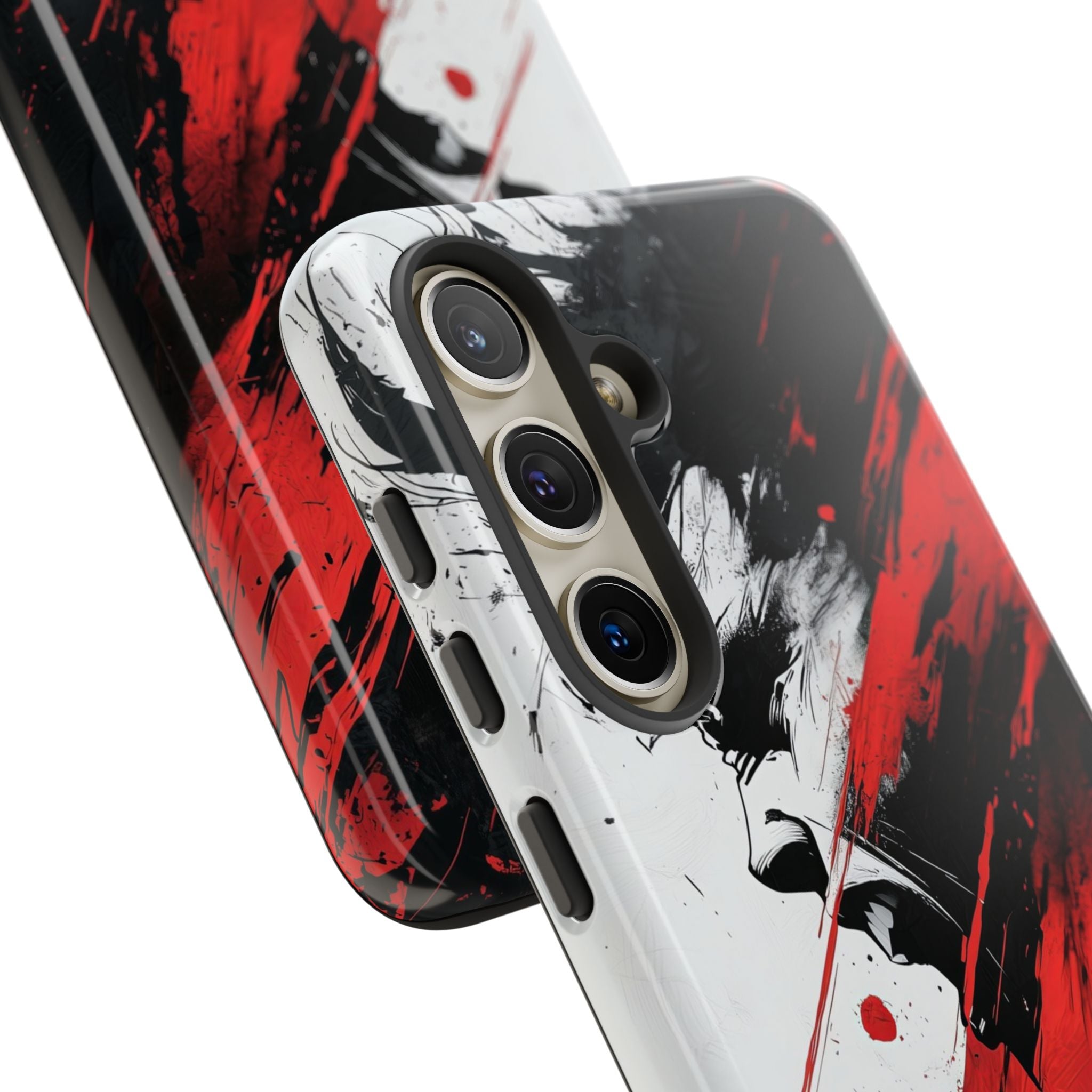 Yelling Profile Burst Samsung S24 Case - Tough