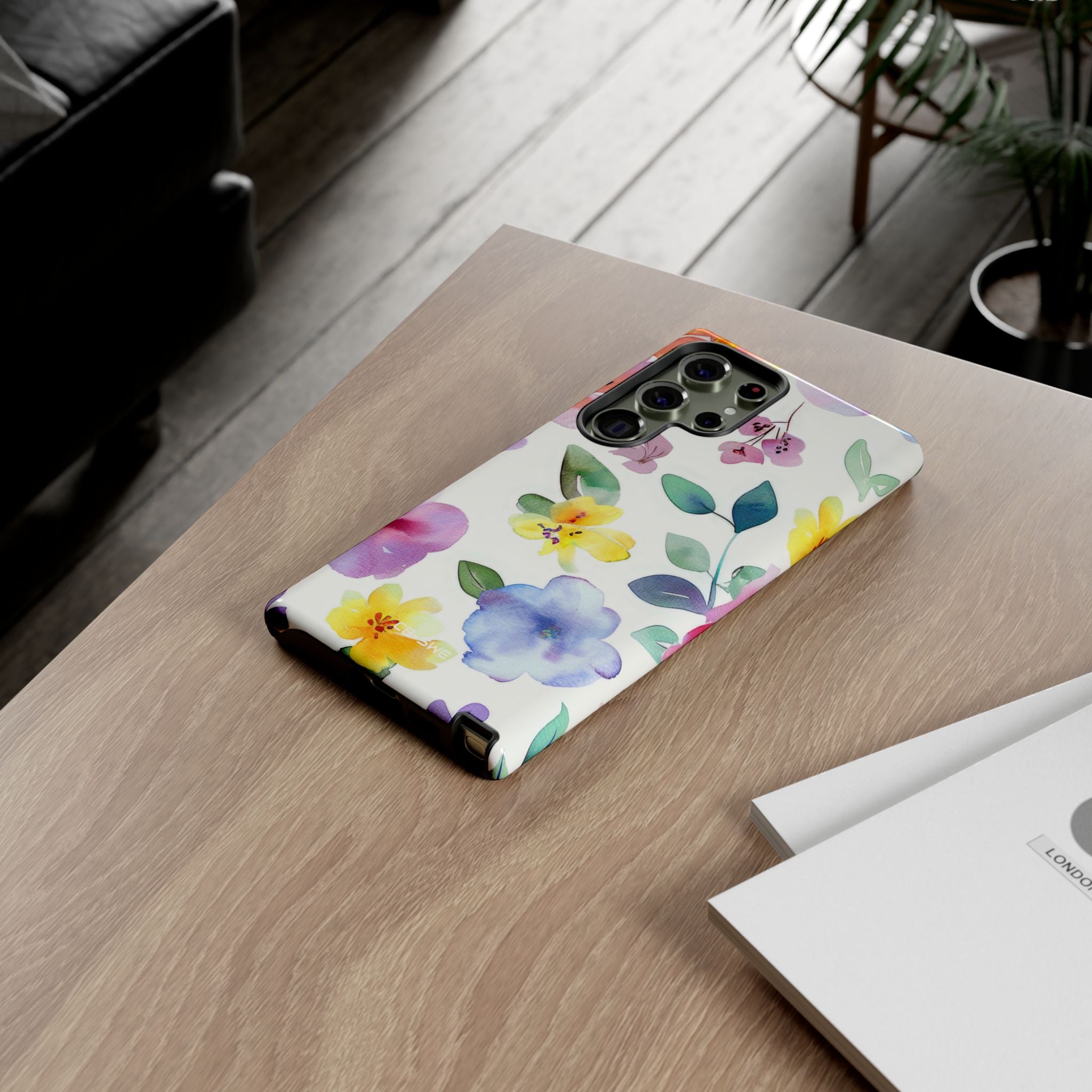 Whimsical Watercolor Florals - Samsung Case