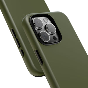 Olive Echoes: Minimalist Serenity - for iPhone 16