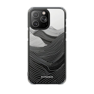 Optical Fluidity - Phone Case for iPhone (Clear Impact - Magnetic)