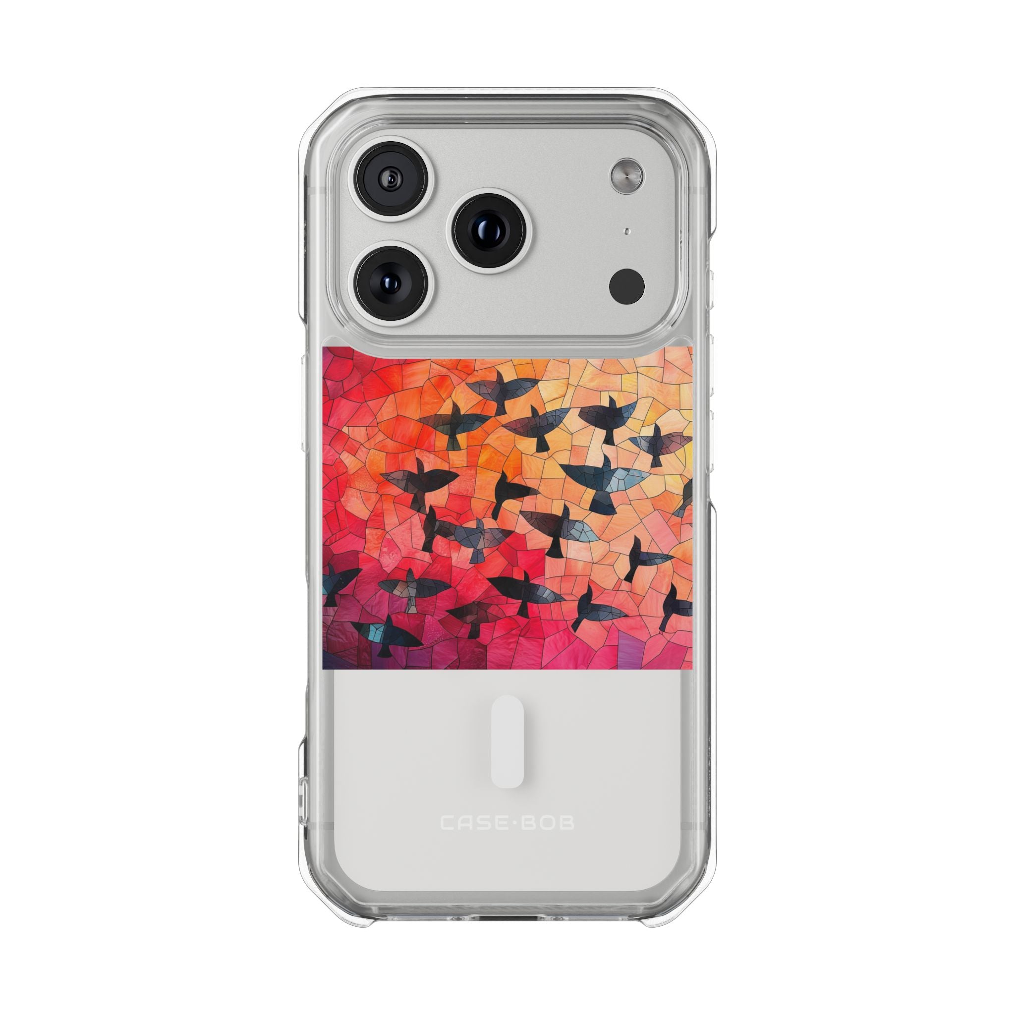 Bluebird Mosaic iPhone 17 Pro Case - Impact