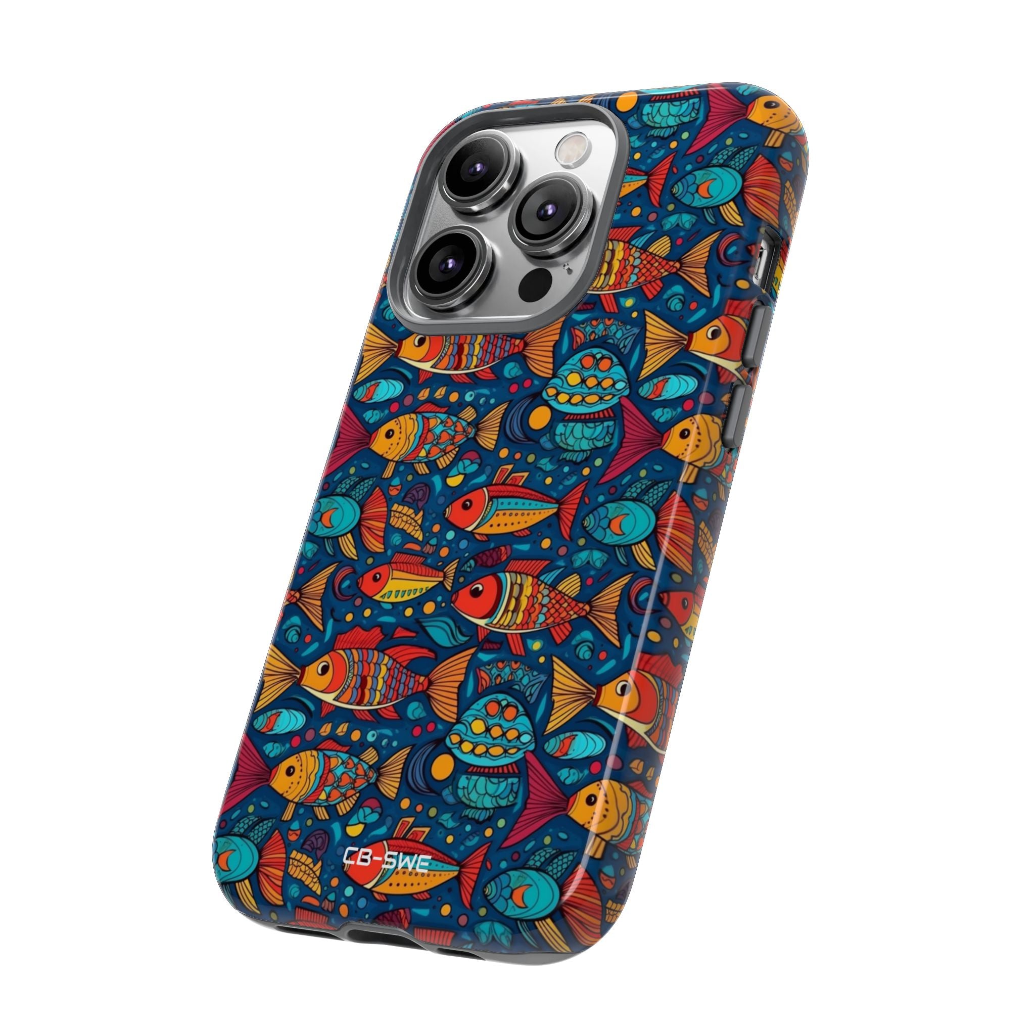 Fish Dance Joyfully - iPhone Case