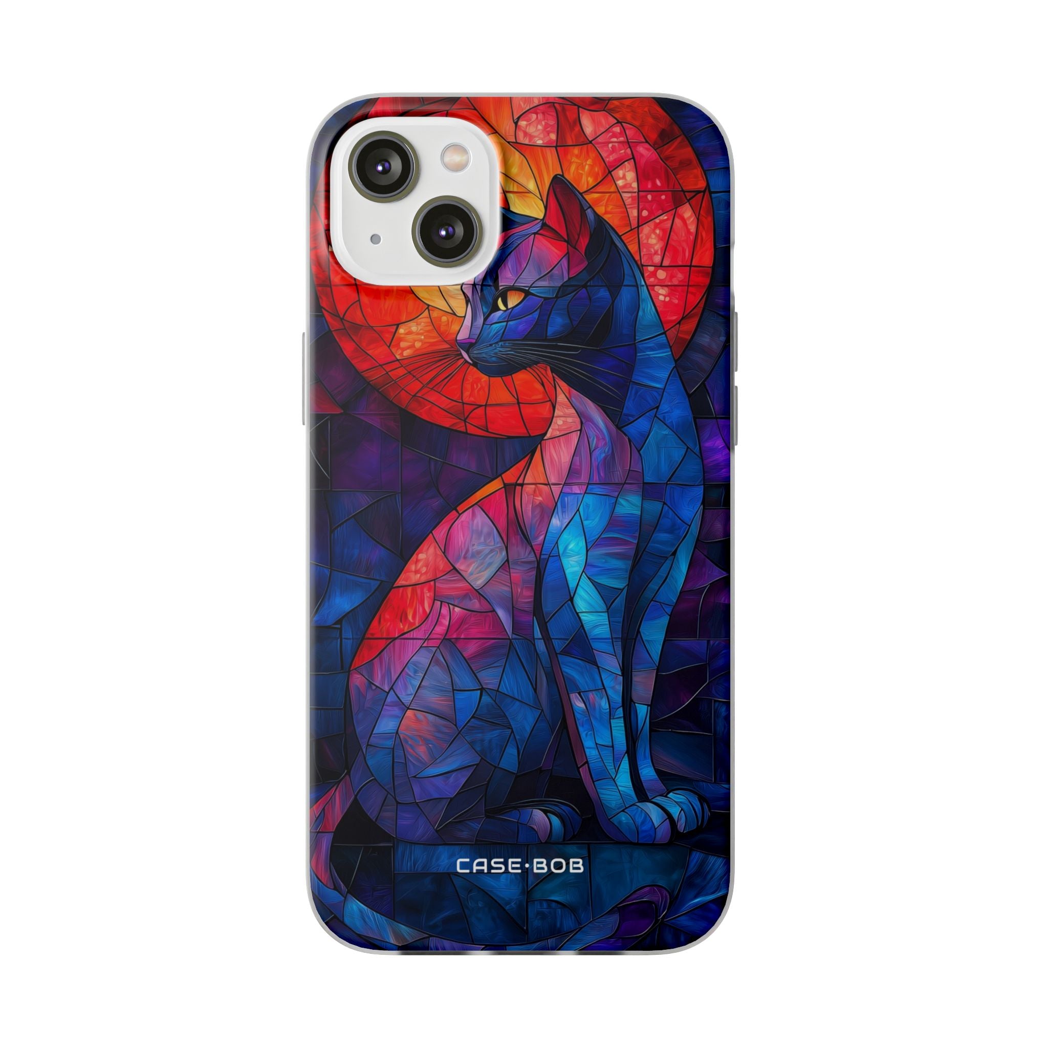 Celestial Cat iPhone 14 Plus Case - Soft
