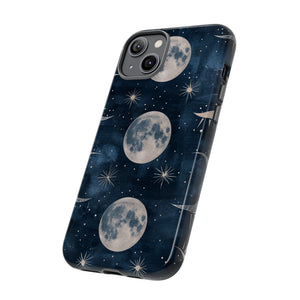 Lunar Phases Serenity - Protective Phone Case