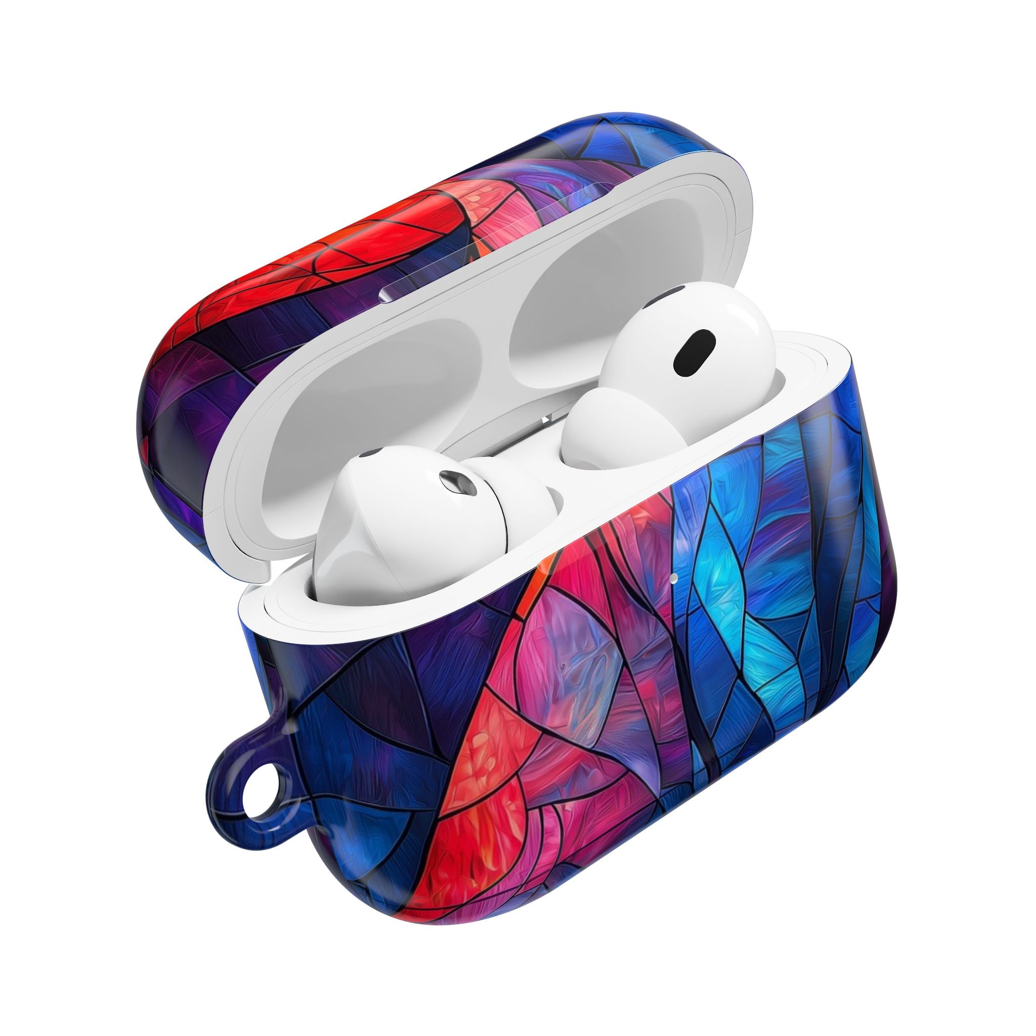 Stained Glass Cat - AirPods Case