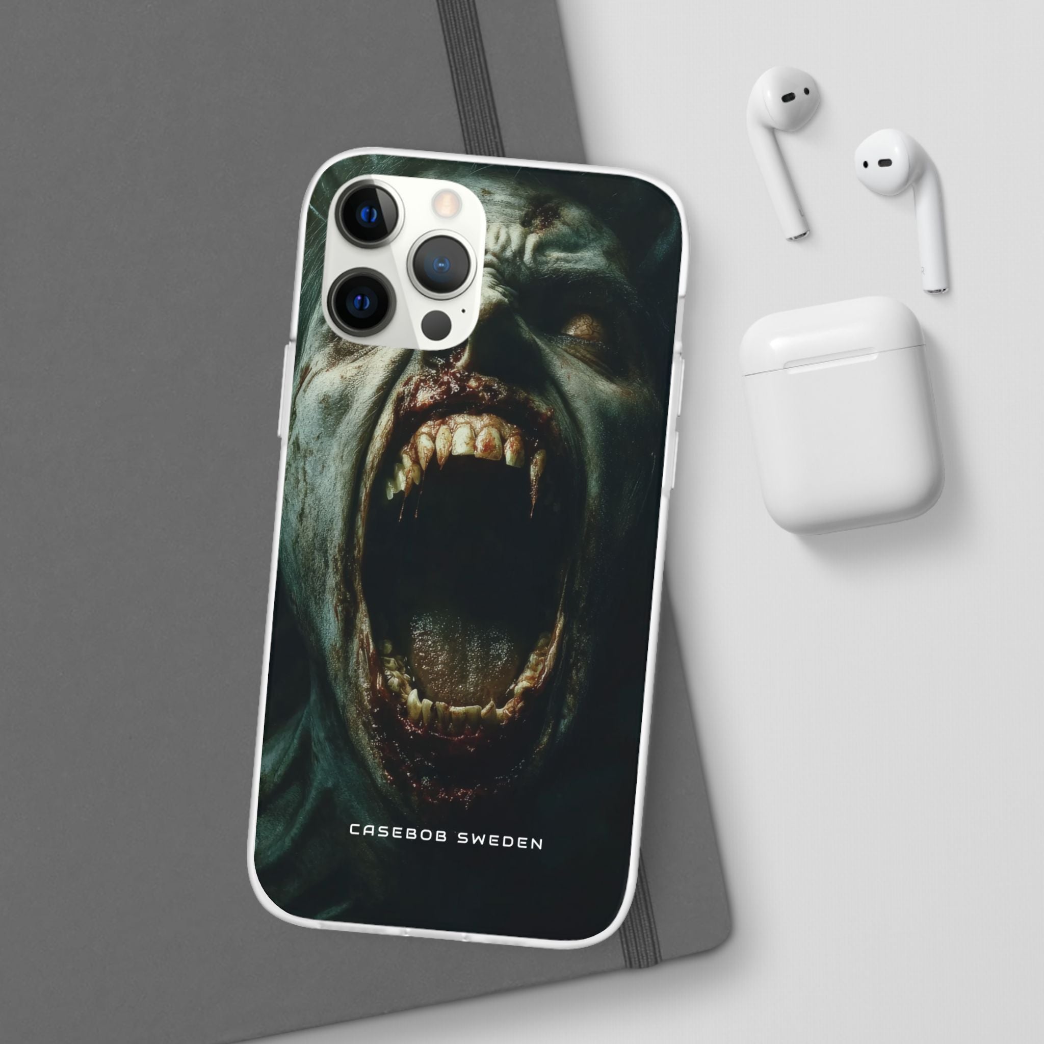 Gothic Wail of Decay iPhone 12 - Flexi Phone Case