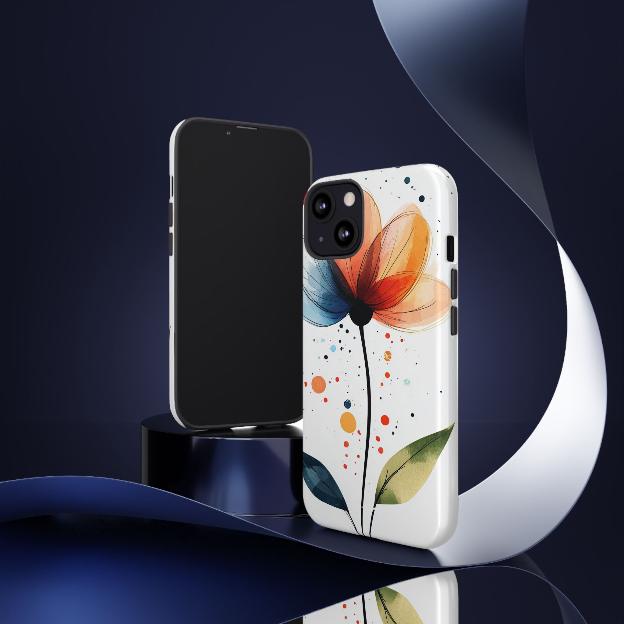 Vibrant Floral Blooms - iPhone Case