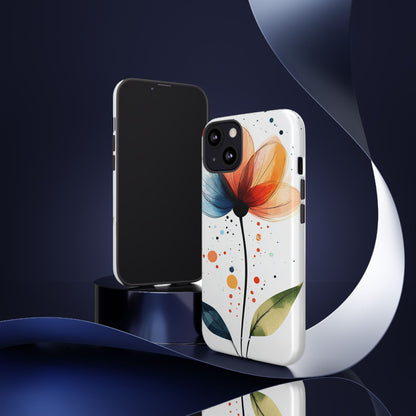 Vibrant Floral Blooms - iPhone Case