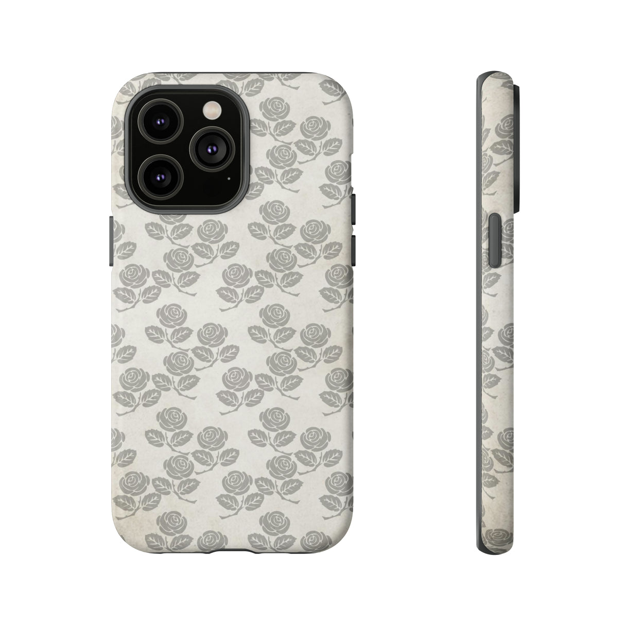 Roseniara Gothic Flower - Protective Phone Case