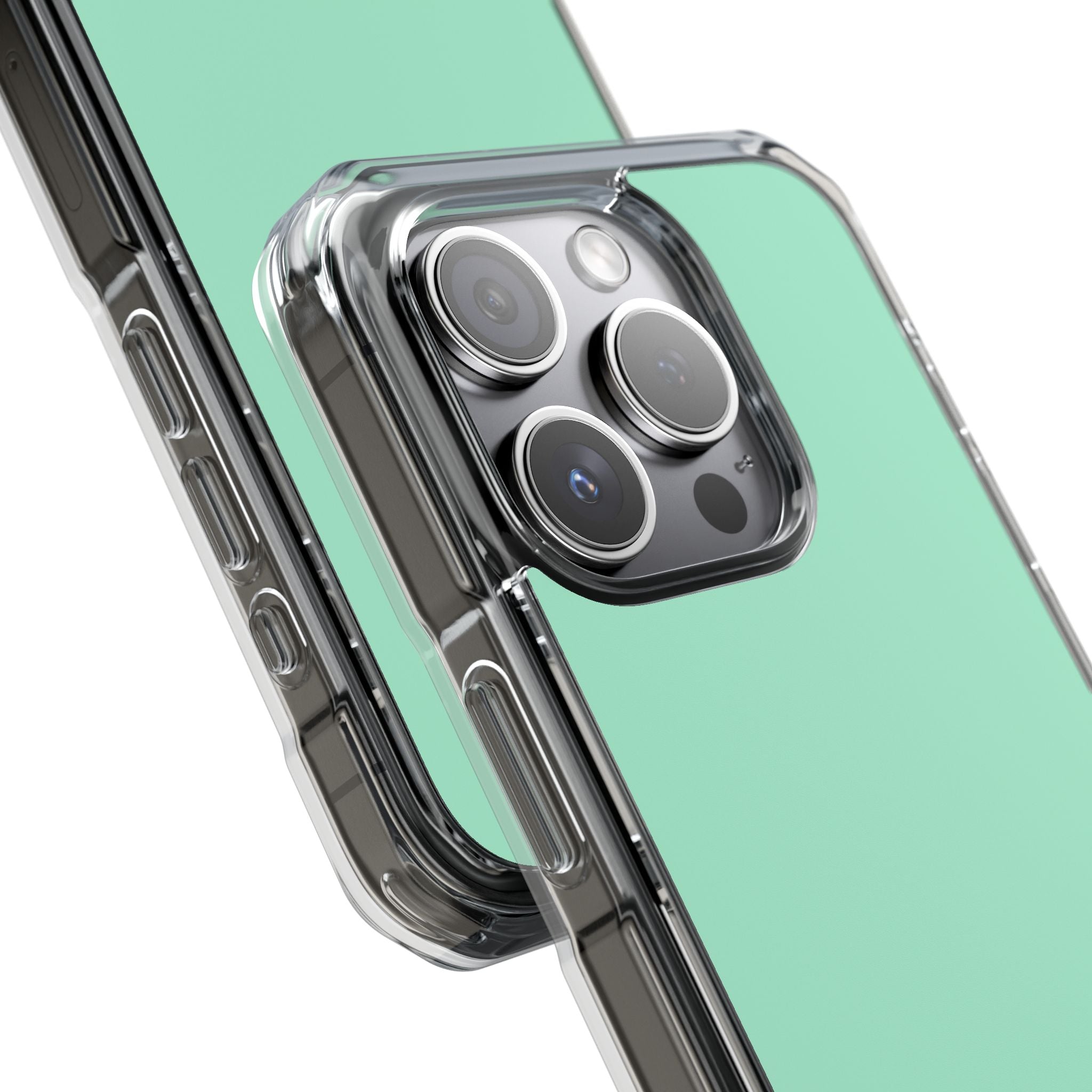 Magic Mint - Clear Impact Case for iPhone