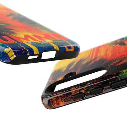 Tropical Sunburst Samsung S24 Plus Case - Tough