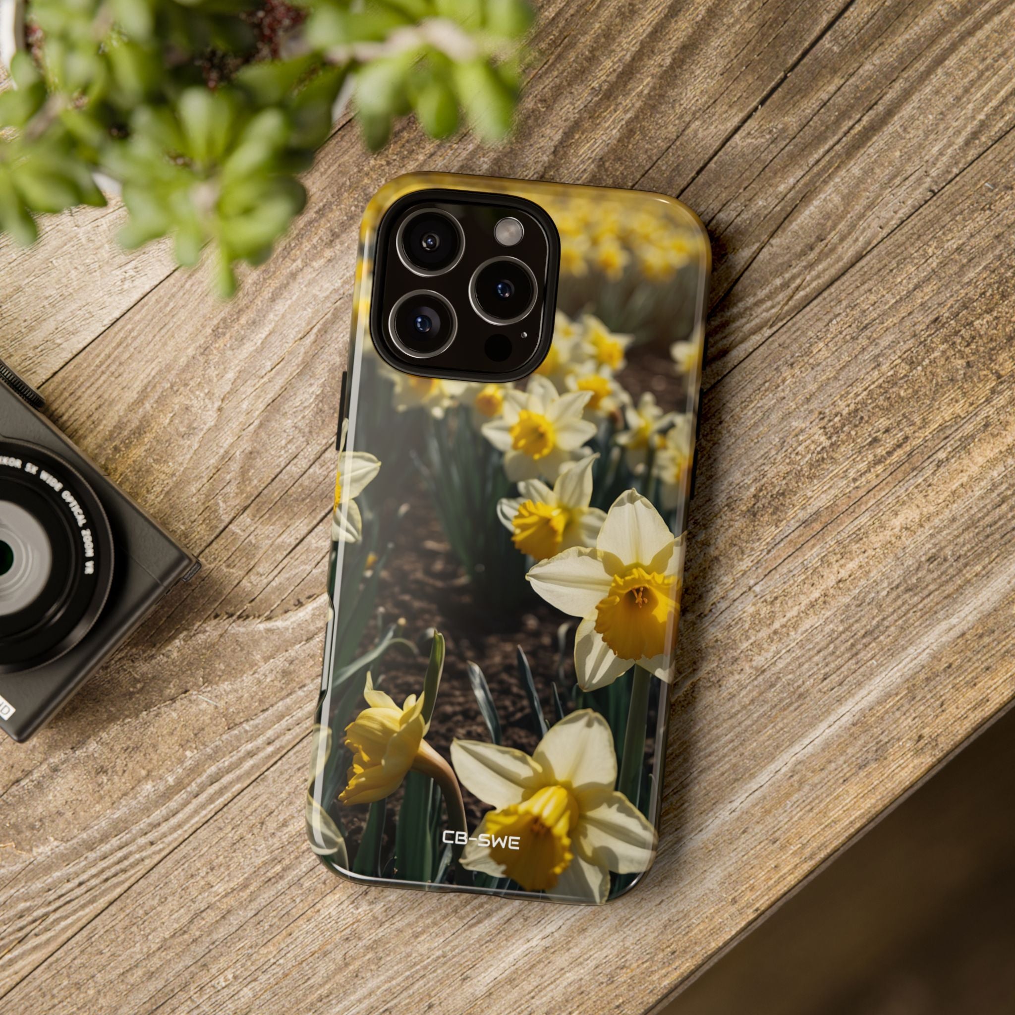Golden Daffodils Bloom - iPhone Case