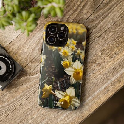 Golden Daffodils Bloom - iPhone Case