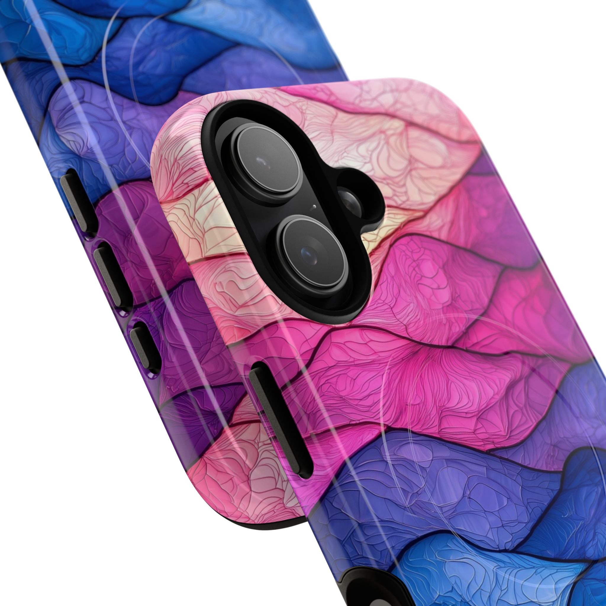 Wavy Vein Gradient iPhone 17 Case - Tough+