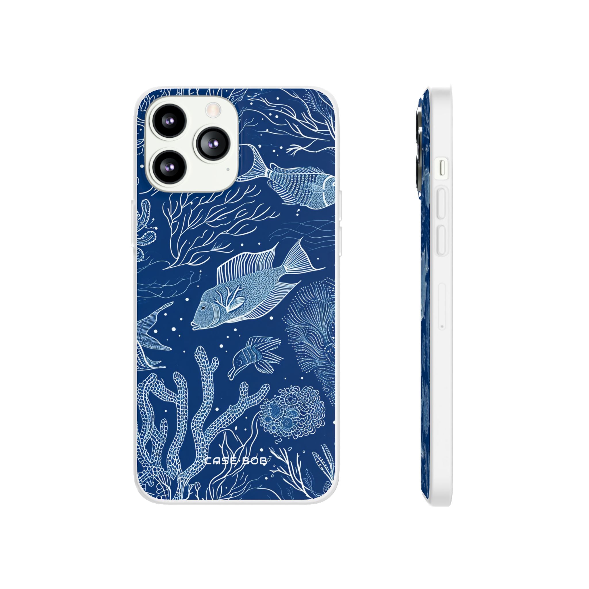 Navy Scale Reef iPhone 13 Pro Max - Soft