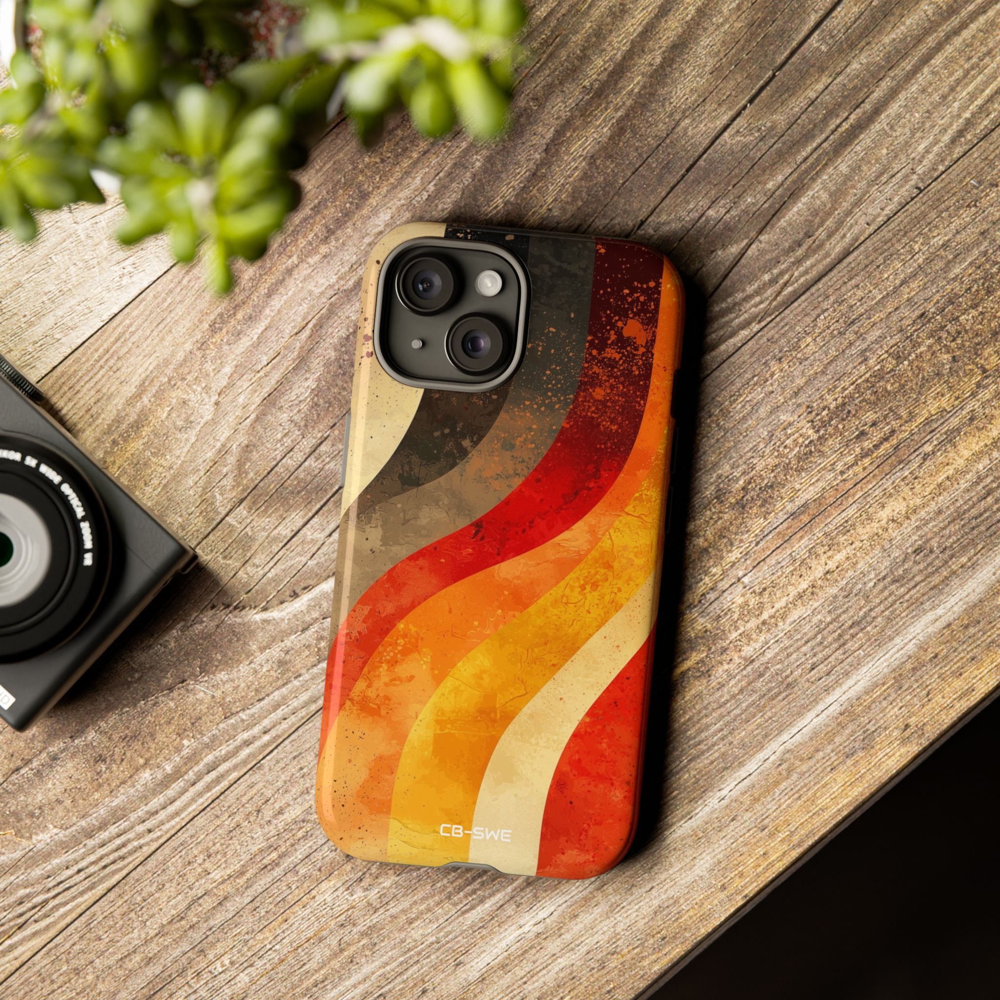 Warm Waves Dance - iPhone Case